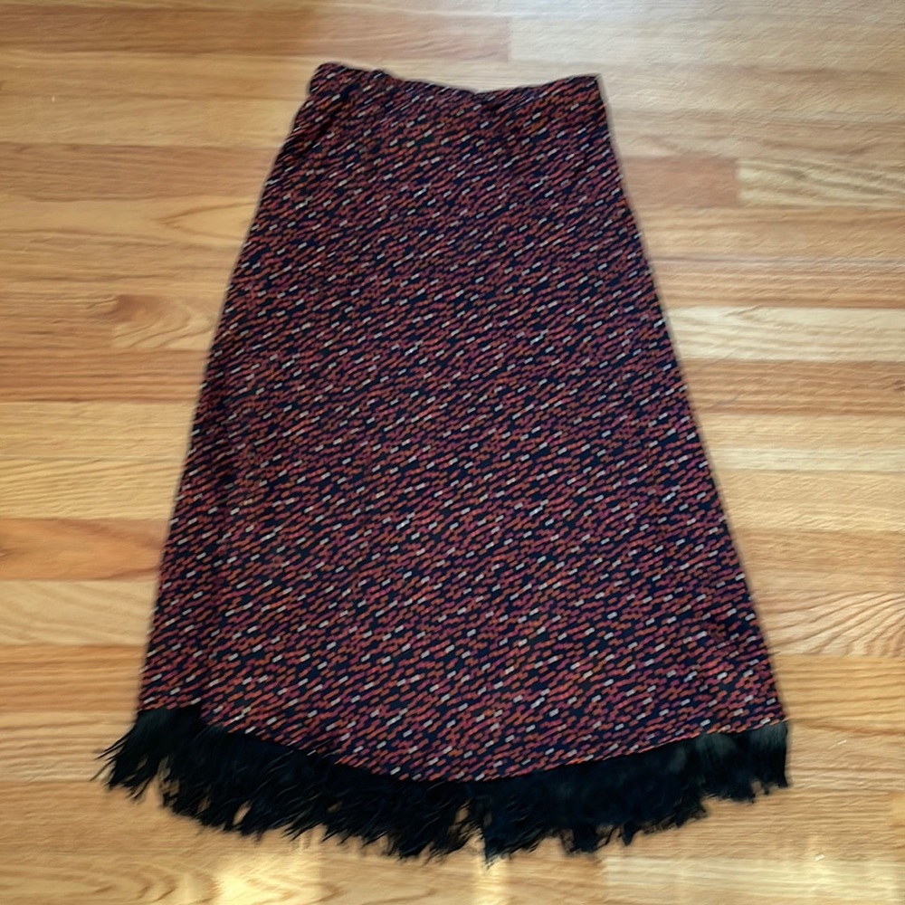Salaam Polka Dots and Fringe Skirt